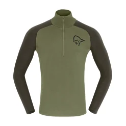 mmtsklep Koszulki I Koszule-Koszulka merino Norrona Femund PureUll Zip Neck Men