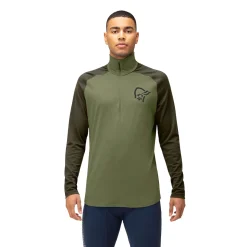 mmtsklep Koszulki I Koszule-Koszulka merino Norrona Femund PureUll Zip Neck Men