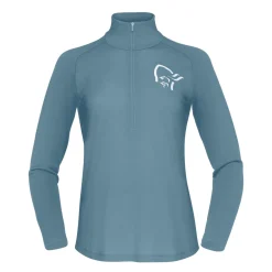mmtsklep Koszulki I Koszule-Koszulka merino Norrona Femund PureUll Zip Neck Women