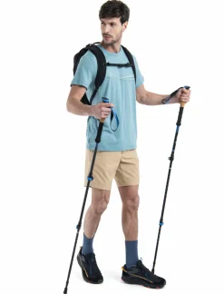 mmtsklep Koszulki I Koszule-Koszulka Męska Icebreaker Merino Tech Lite III SS Tee Cadence Paths