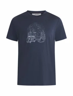 mmtsklep Koszulki I Koszule-Koszulka Męska Icebreaker Merino Tech Lite III SS Tee Van Camp