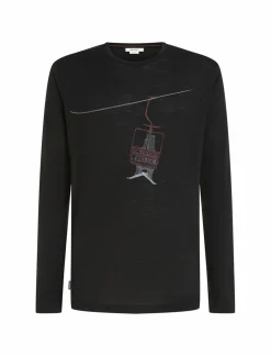 mmtsklep Koszulki I Koszule-Koszulka Męska Icebreaker Merino Tech Lite LS Tee Bear Lift