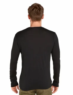 mmtsklep Koszulki I Koszule-Koszulka Męska Icebreaker Merino Tech Lite LS Tee Bear Lift