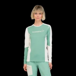 mmtsklep Koszulki I Koszule|Bielizna Termoaktywna-Koszulka Norrona Falketind Equaliser Merino Round Neck Longsleeve Women