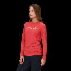 mmtsklep Koszulki I Koszule|Bielizna Termoaktywna-Koszulka Norrona Falketind Equaliser Merino Round Neck Longsleeve Women