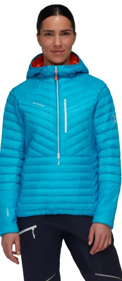 mmtsklep Kurtki I Kamizelki-Kurtka puchowa Mammut Eiger Speed IN Half Zip Hoodie Women