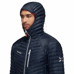 mmtsklep Kurtki I Kamizelki-Kurtka puchowa Mammut Eiger Speed IN Half Zip Hoodie Men