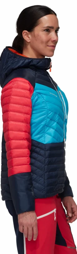 mmtsklep Kurtki I Kamizelki-Kurtka puchowa Mammut Eiger Speed IN Half Zip Hoodie Women