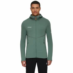 mmtsklep Polary I Bluzy-Polar Mammut Aconcagua Light ML Hooded Jacket Men