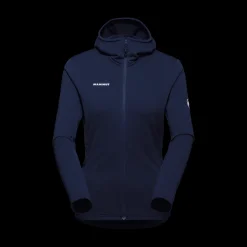 mmtsklep Polary I Bluzy-Polar Mammut Aconcagua Light ML Hooded Jacket Women