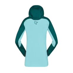 mmtsklep Polary I Bluzy-Polar Norrona Trollveggen Powerstretch Pro Zip Hood Women
