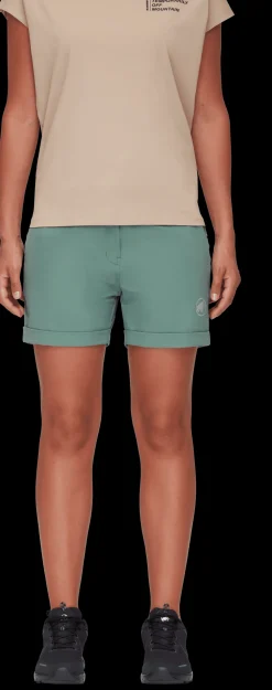 mmtsklep Spodnie I Spodenki-Spodenki Mammut Runbold Roll Cuff Shorts Women