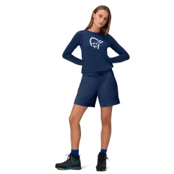 mmtsklep Spodnie I Spodenki-Spodenki Norrona Falketind Warm2 Stretch Shorts Women