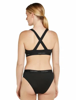 mmtsklep Bielizna Termoaktywna-Stanik Icebreaker Merino 125 Cool-Lite Sprite Racerback Bra Women