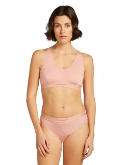 mmtsklep Bielizna Termoaktywna-Stanik Icebreaker Merino 125 Cool-Lite Sprite Racerback Bra Women