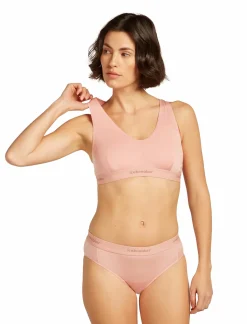 mmtsklep Bielizna Termoaktywna-Stanik Icebreaker Merino 125 Cool-Lite Sprite Racerback Bra Women