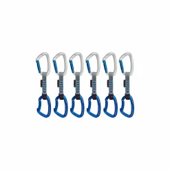 mmtsklep Karabinki I Ekspresy-Zestaw ekspresów Mammut Crag Keylock 10cm Indicator 6-Pack Quickdraws